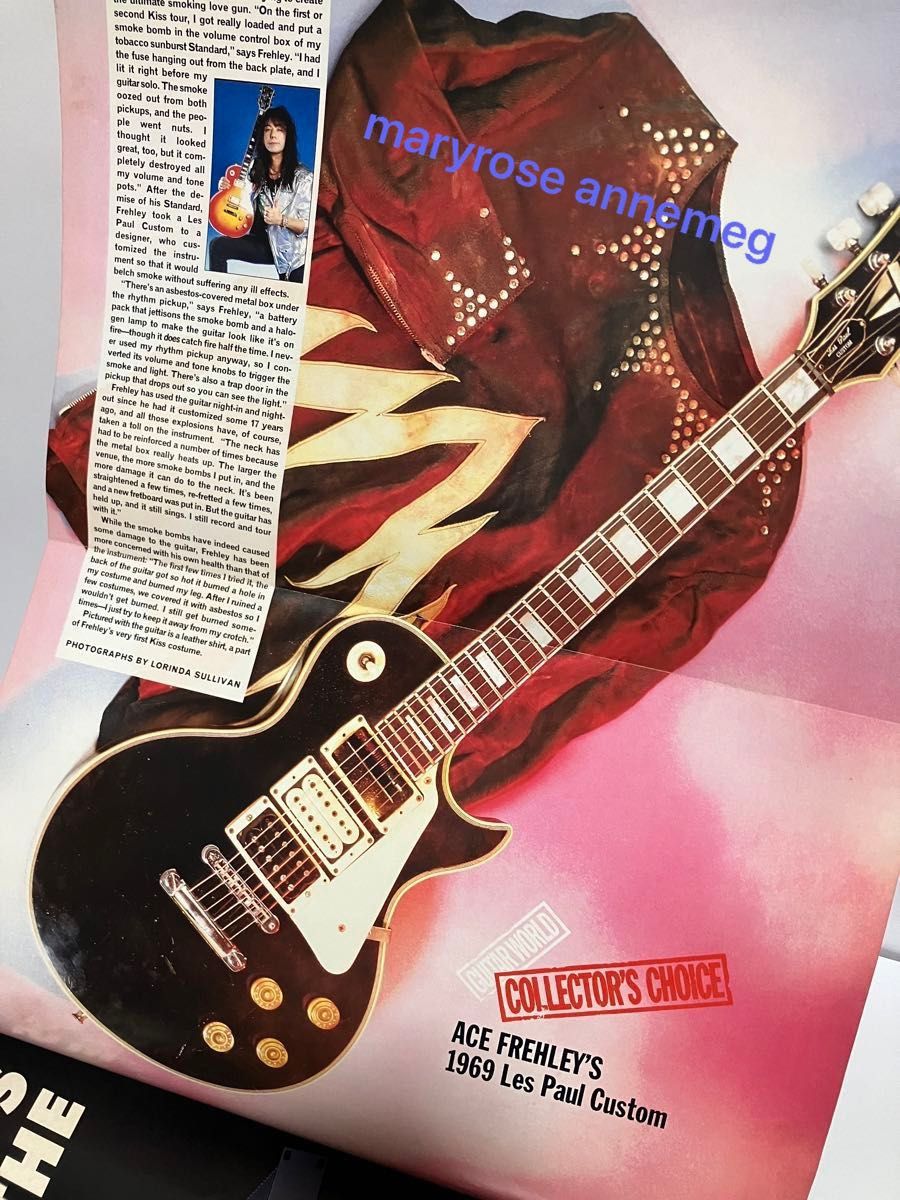 GUITAR WORLD 洋書 HELMET PANTERA DIAMOND DARREL スコア タブ譜  中古本 音楽雑誌