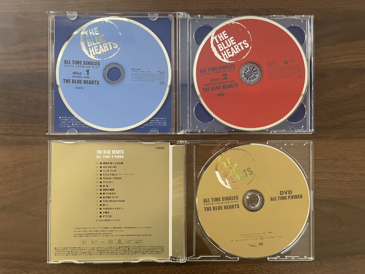 ブルーハーツ THE BLUE HEARTS ALL TIME SINGLES BEST CD DVD 完全生産限定盤 甲本ヒロト 真島真利 リンダリンダ 情熱の薔薇 BOX_画像4