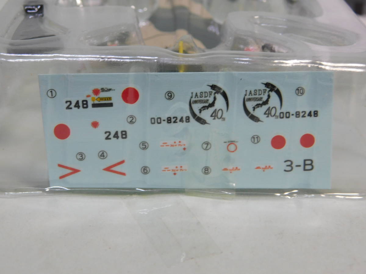 1/144 特別塗装機コレクション F-1　航空自衛隊40周年記念塗装機 第8航空団 エフトイズ 　_画像5