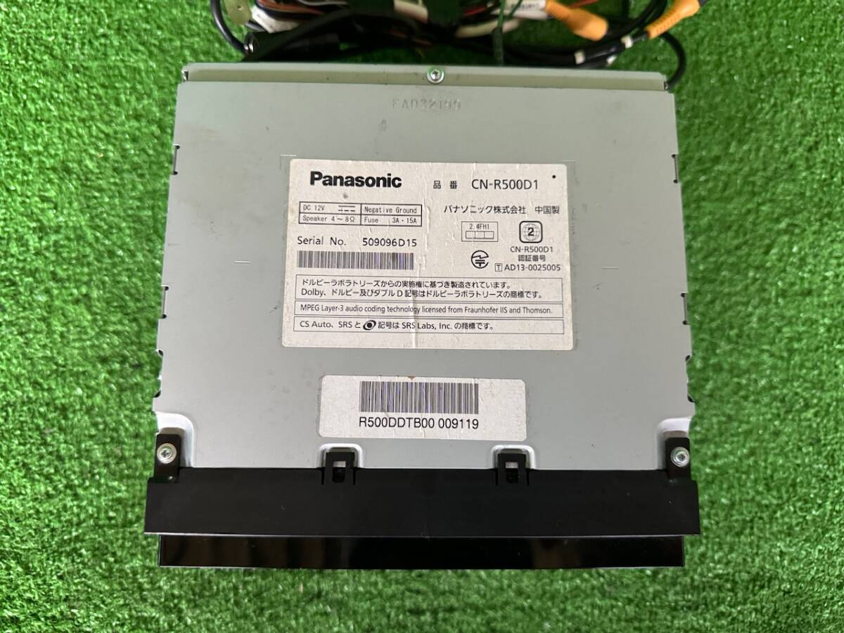 STRADA ストラーダ CN-R500D Panasonicパナソニック 純正 HDD ナビ CD DVD再生OK　動作確認。。。_画像5