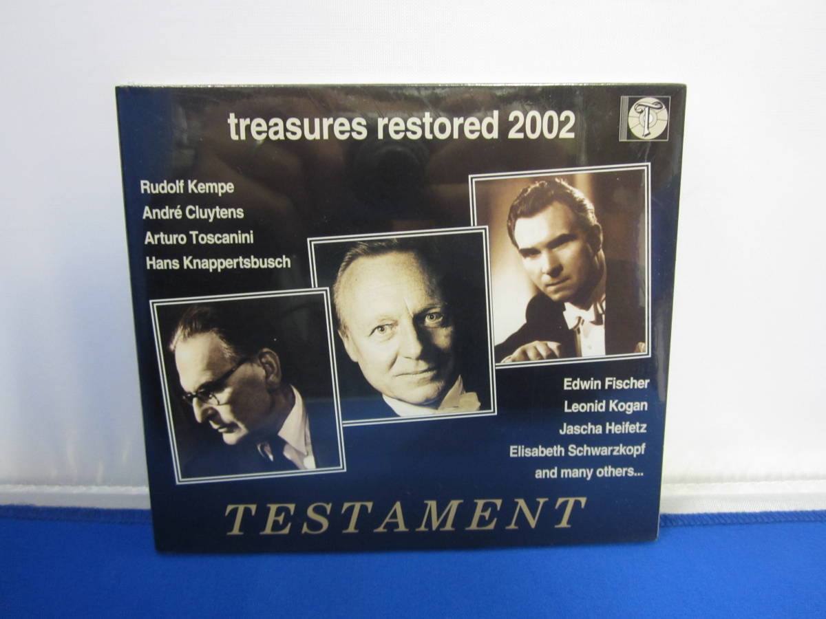 輸入盤【未開封CD】ケンプ オイストラフ など TREASURES RESTORED 2002 SBT2002 管447_画像1