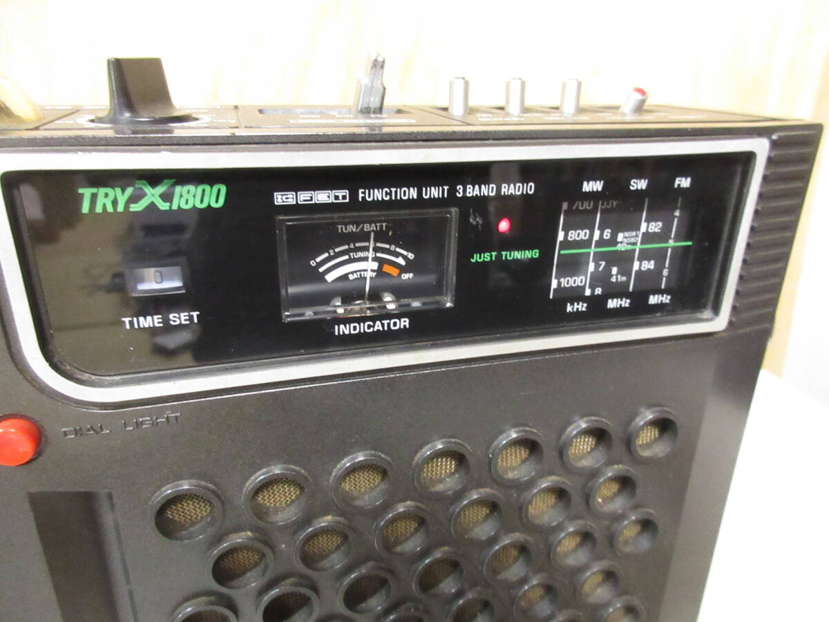 『東芝』IC RADIO MW SW FM　RP-1800F_画像1