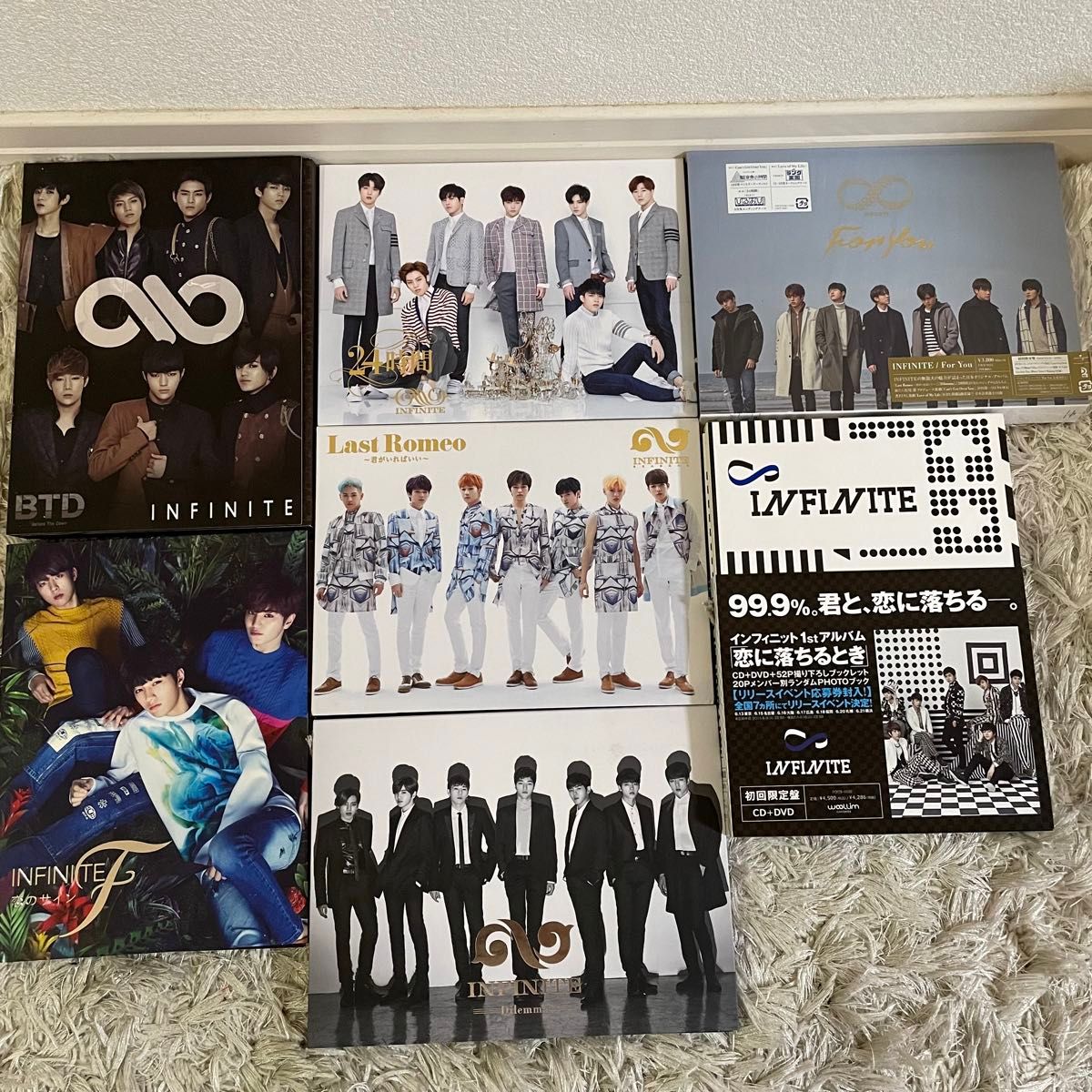 INFINITE　CD＆DVD まとめ売り　7本