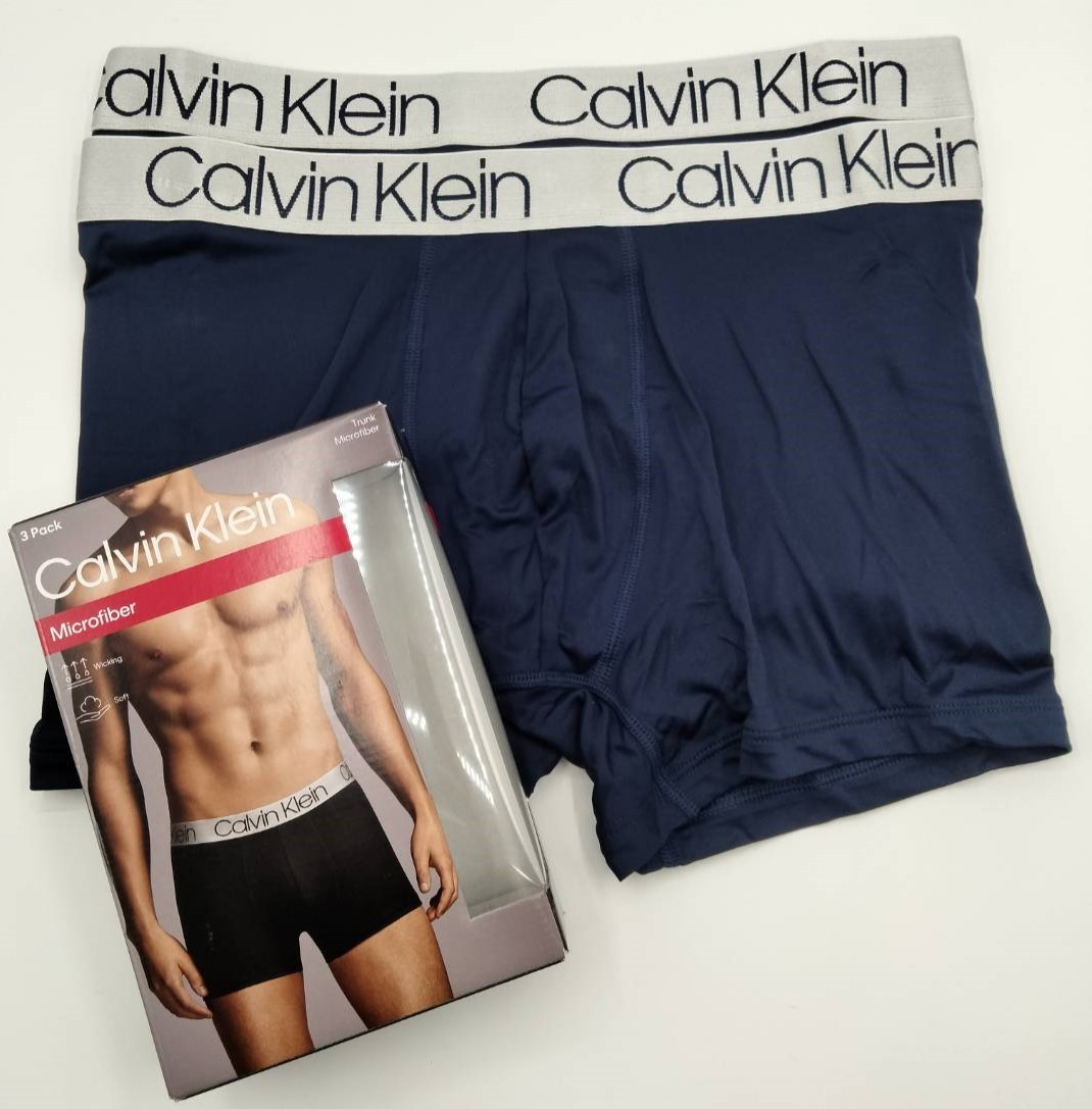 【Lサイズ】Calvin Klein(カルバンクライン) ボクサーパンツ ネイビー 2枚セット メンズボクサーパンツ 男性下着 NP2213O_画像1