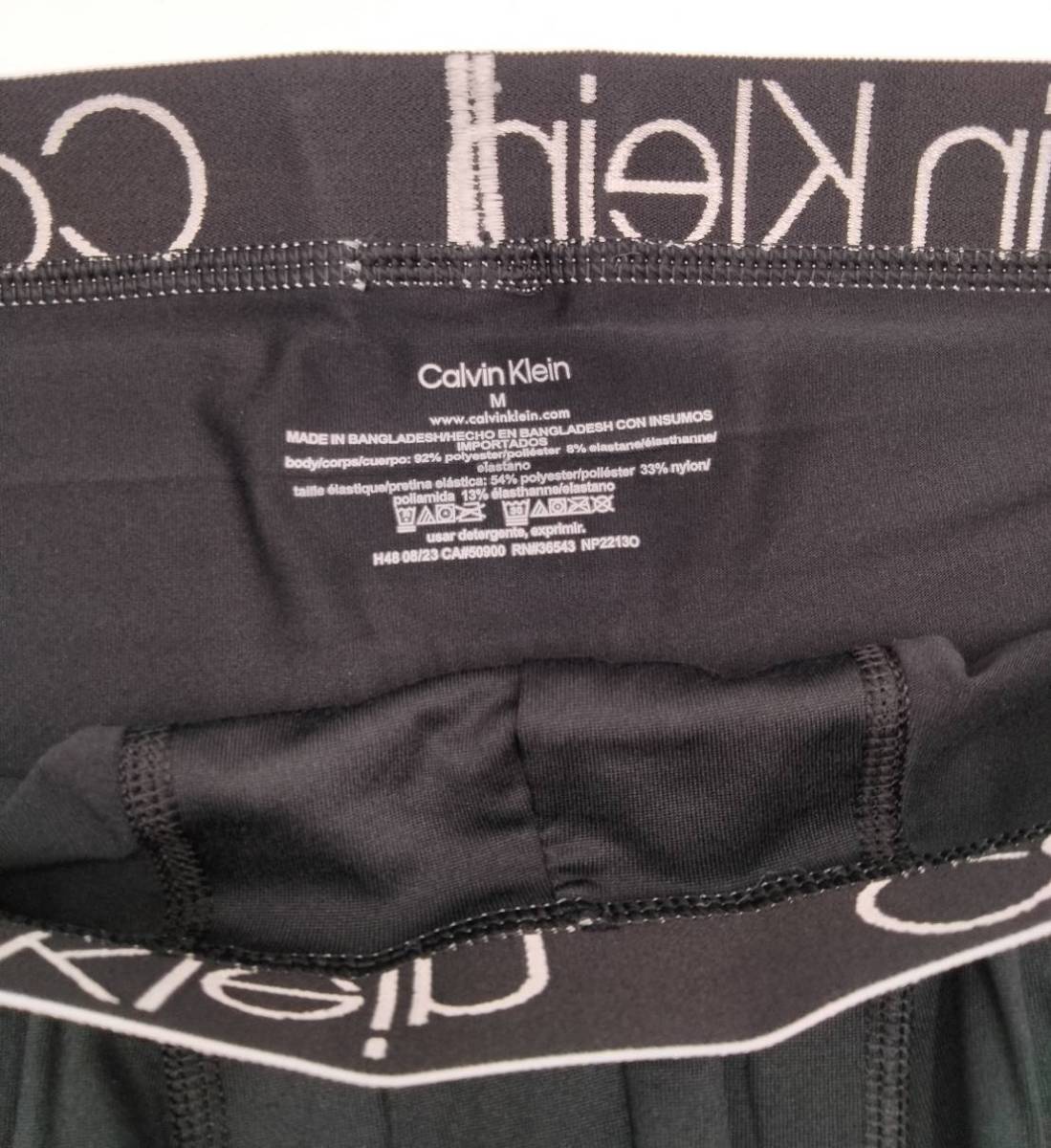 【Mサイズ】Calvin Klein(カルバンクライン) ボクサーパンツ ブラック 1枚 メンズボクサーパンツ 男性下着 NP2213O