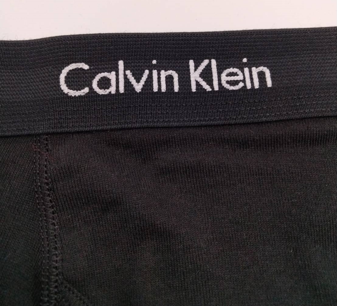 【Lサイズ】Calvin Klein(カルバンクライン) ボクサーブリーフ ブラック 1枚 100％コットン メンズボクサーパンツ 男性下着 NB1899_画像3