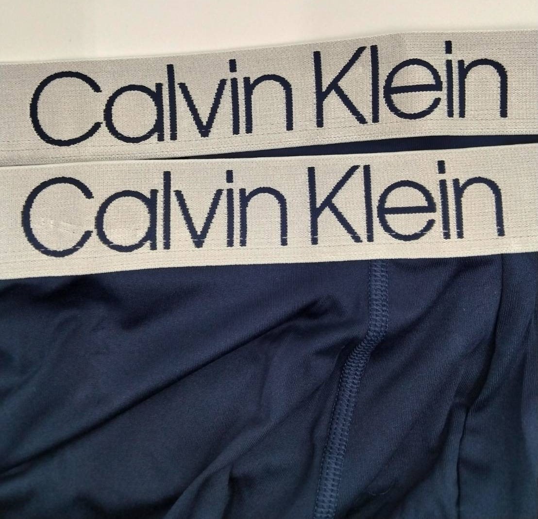 【Lサイズ】Calvin Klein(カルバンクライン) ボクサーパンツ ネイビー 2枚セット メンズボクサーパンツ 男性下着 NP2213O_画像3