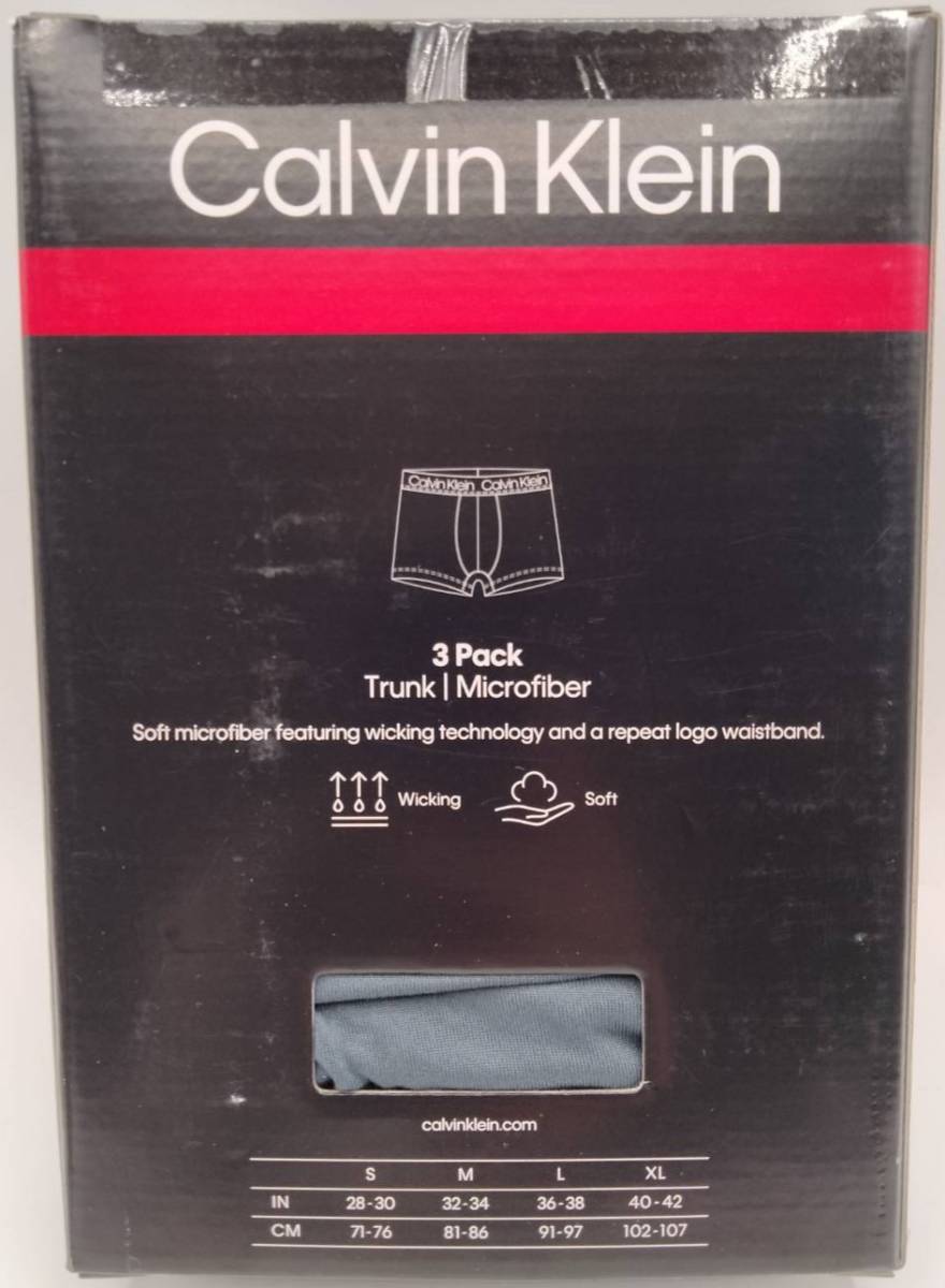 【Lサイズ】Calvin Klein(カルバンクライン) ボクサーパンツ グリーン 1枚 メンズボクサーパンツ 男性下着 NP2213O_画像6