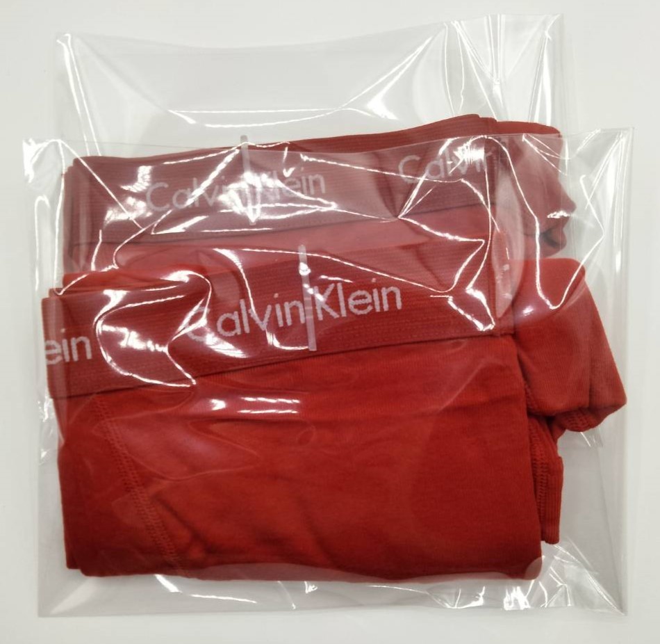 【Lサイズ】Calvin Klein(カルバンクライン) ボクサーブリーフ レッド 2枚セット 100％コットン メンズボクサーパンツ 男性下着 NB1899_画像10