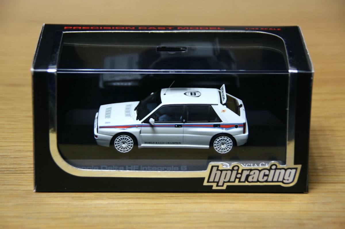 ■絶版品/限定500台■【hpi-racing】1/43 ランチア デルタ HF インテグラーレ 6 マルティニの画像1