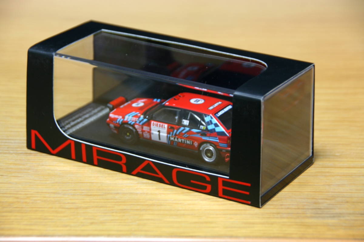 ■絶版品/WEB限定120台■【hpi-racing】1/43 ランチア デルタ 16V #1 1989 サンレモ ライトポッド仕様の画像3