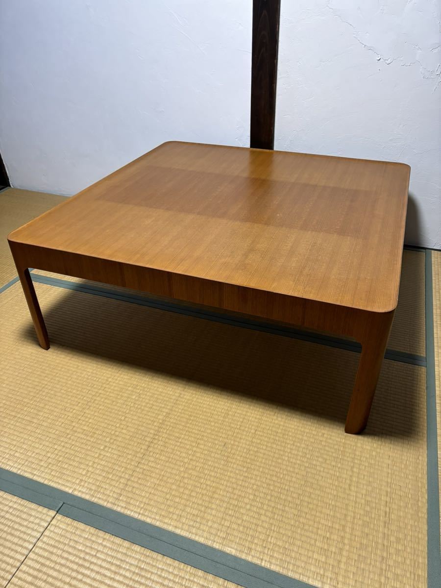 希少 70年代 天童木工 菅澤光政 ペリカン センターテーブル 希少 70年代 天童木工 菅澤光政 ペリカン センターテーブル