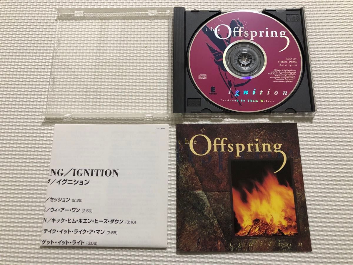 中古アルバムCD★オフスプリング/ignition(国内盤解説/歌詞対訳付)