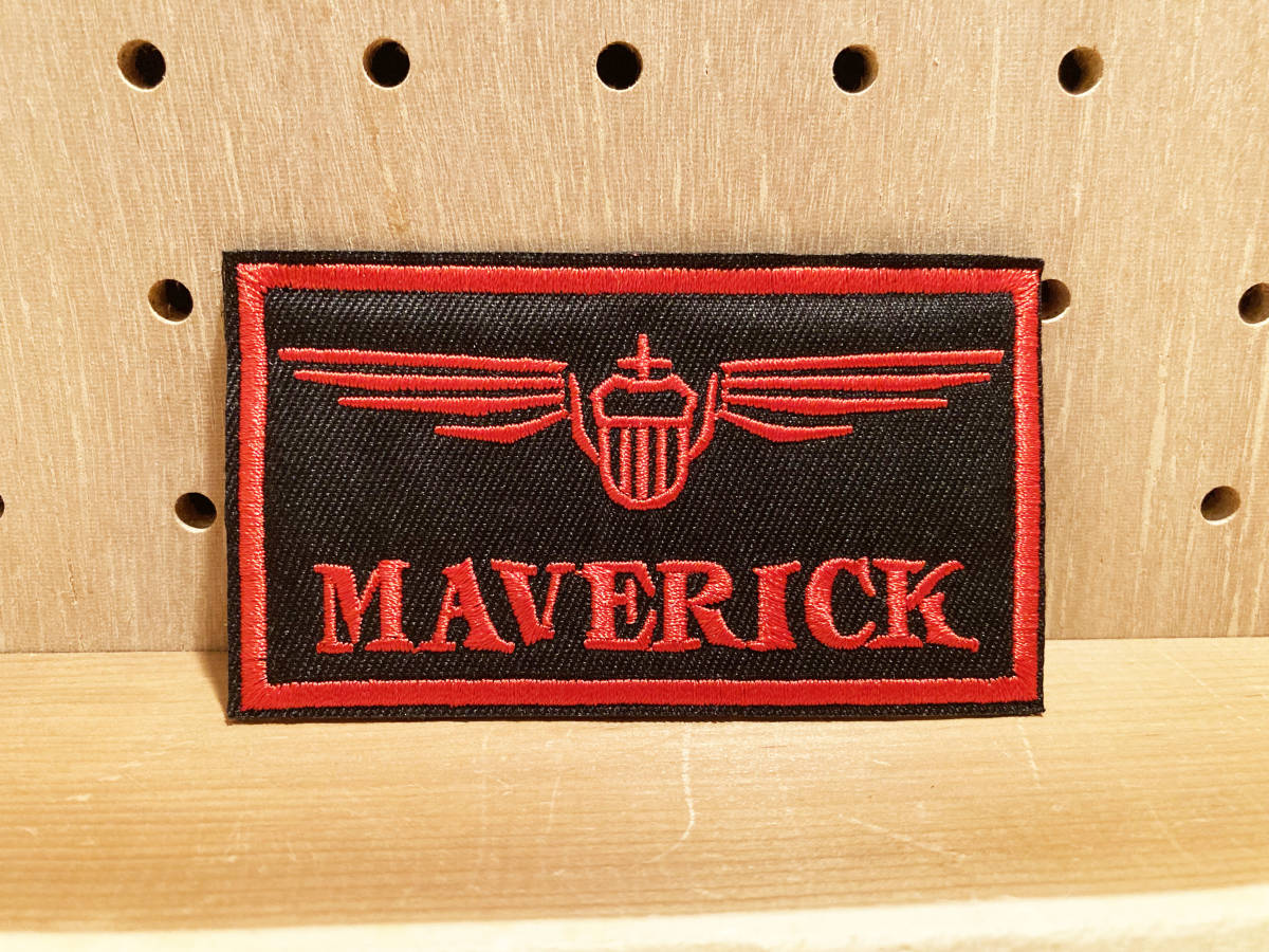 MAVERICK TOPGUNトップガン 刺繍 ワッペン パッチ