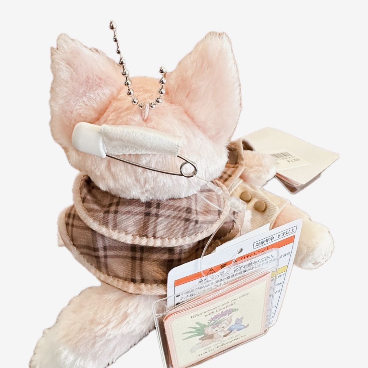 リーナベル ぬいぐるみバッジ 東京ディズニーシー限定 リーナベル ぬいぐるみバッジ 東京ディズニーシー限定