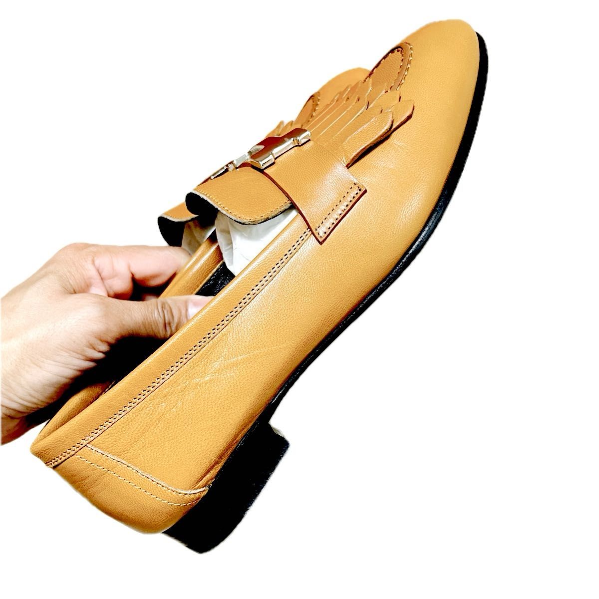 HERMES エルメス《ロワイヤル》モカシン ローファー レディース HERMES エルメス《ロワイヤル》モカシン ローファー レディース