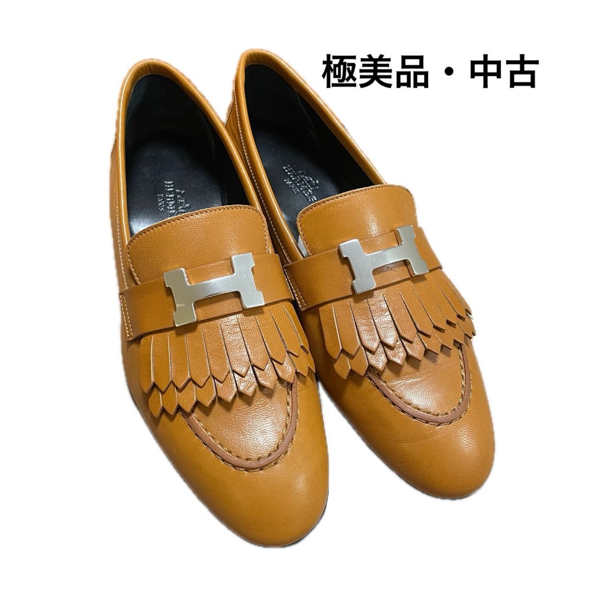 HERMES エルメス《ロワイヤル》モカシン ローファー レディース HERMES エルメス《ロワイヤル》モカシン ローファー レディース