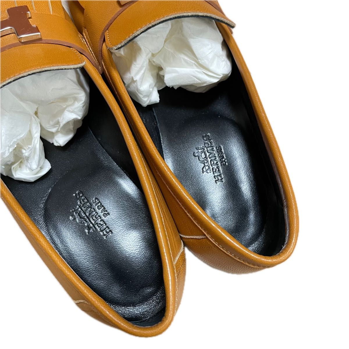 HERMES エルメス《ロワイヤル》モカシン ローファー レディース HERMES エルメス《ロワイヤル》モカシン ローファー レディース