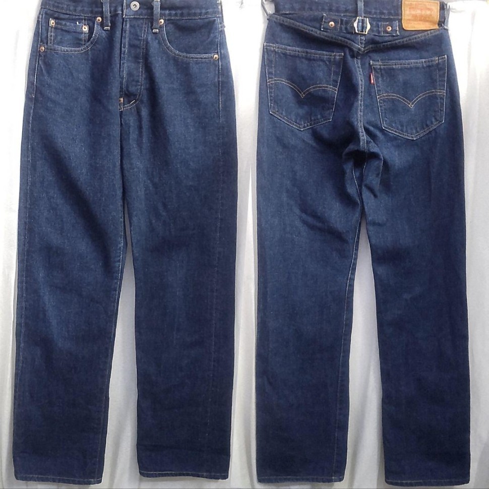 LEVIS 701xx 日本製 29 シンチバック LVC ビンテージ復刻 セルビッチ BIGE 赤耳 ビッグE リーバイス_画像1