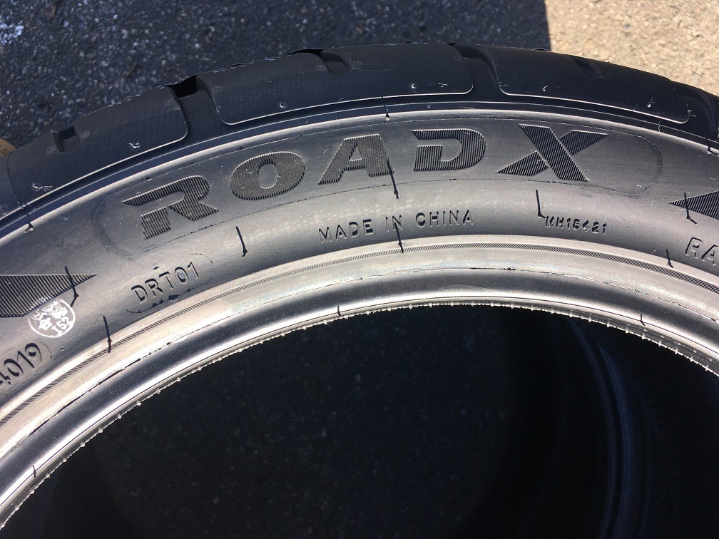 最終在庫処分!2022年製ROADX RT01 225/45Ｒ17 94W 送料込4本セット コスパ最高ハイグリップタイヤ ドリフト 225-45S14S15JZX100_画像6