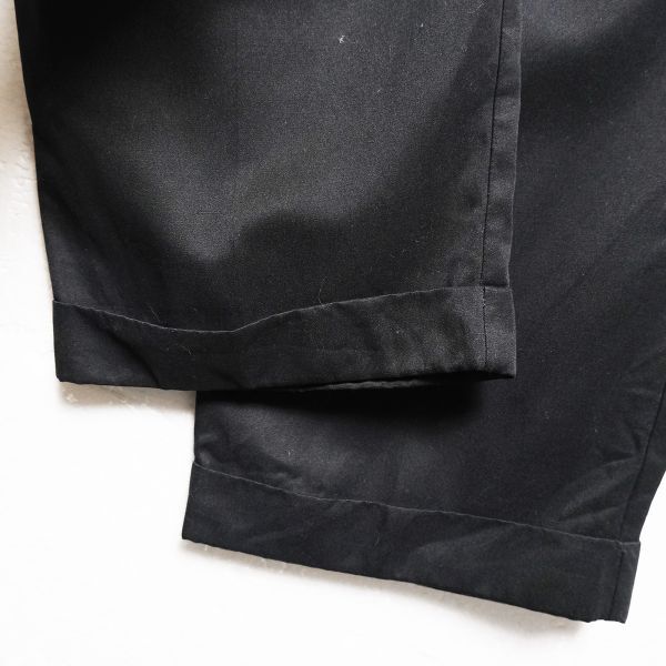 00's リーバイス ドッカーズ ２タック ポリ スラックス 黒 (36×30) ブラック パンツ Levi's 00年代 オールド 旧タグ DOCKERS Y2K 2004年製_画像5
