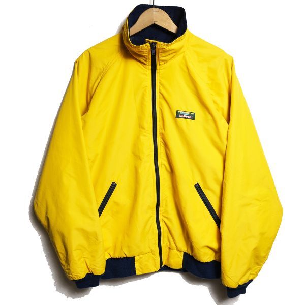 人気の贈り物が 黄色×紺 (L位) ジャケット シーズン スリー ナイロン LLビーン 90's カタディン L.L.Bean アウトドア オールド 旧タグ 90年代 男性用