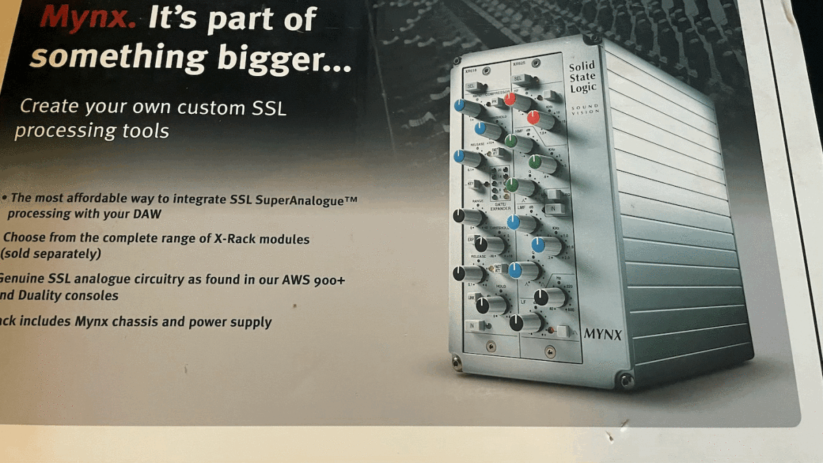 mynx ssl Solid state logic MYNX 8ch Summing Bundlesaming amplifier 