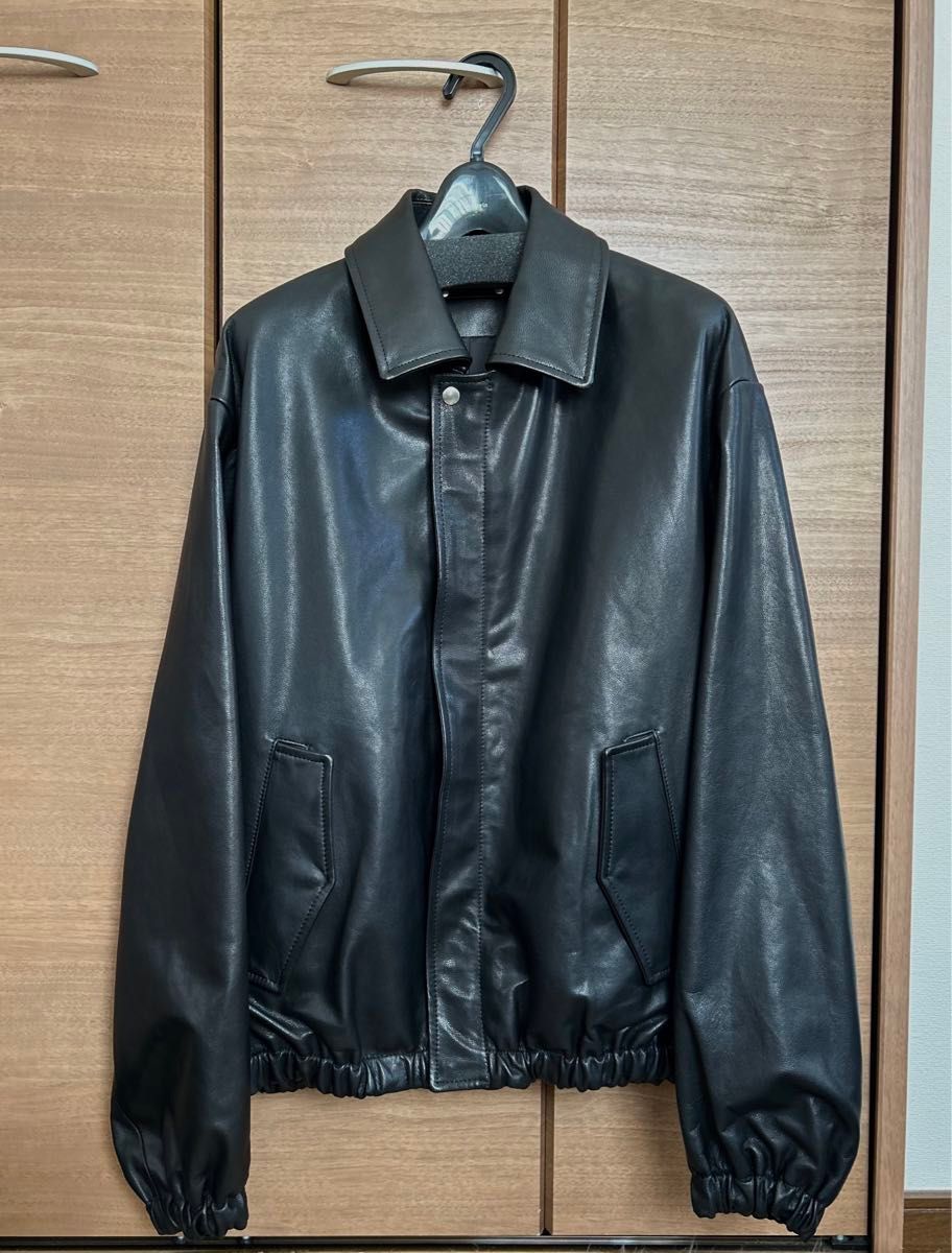 stein 24SS LEATHER ZIP BLOUSON 【公式通販】