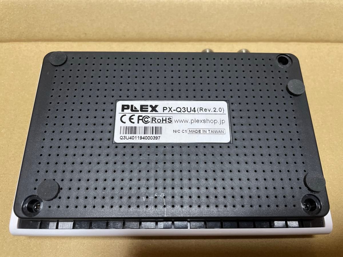 PLEX USB接続 地上デジタル・BS・CS対応TVチューナー PX-Q3U4 PLEX USB接続 地上デジタル・BS・CS対応TVチューナー PX-Q3U4