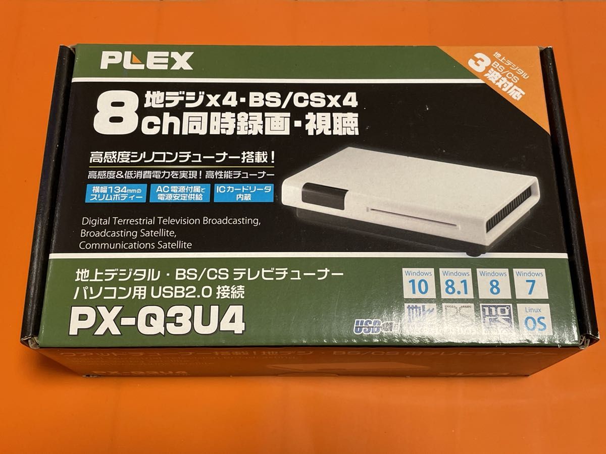 PLEX製チューナー PX-Q3U4 +HDDスタンド+カードリーダー