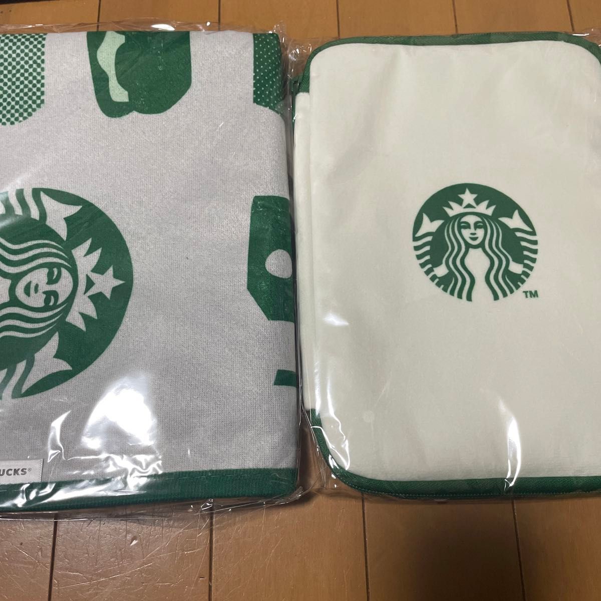 スターバックス 福袋 スタバ リバーシブルマルチケース ピクニックマット