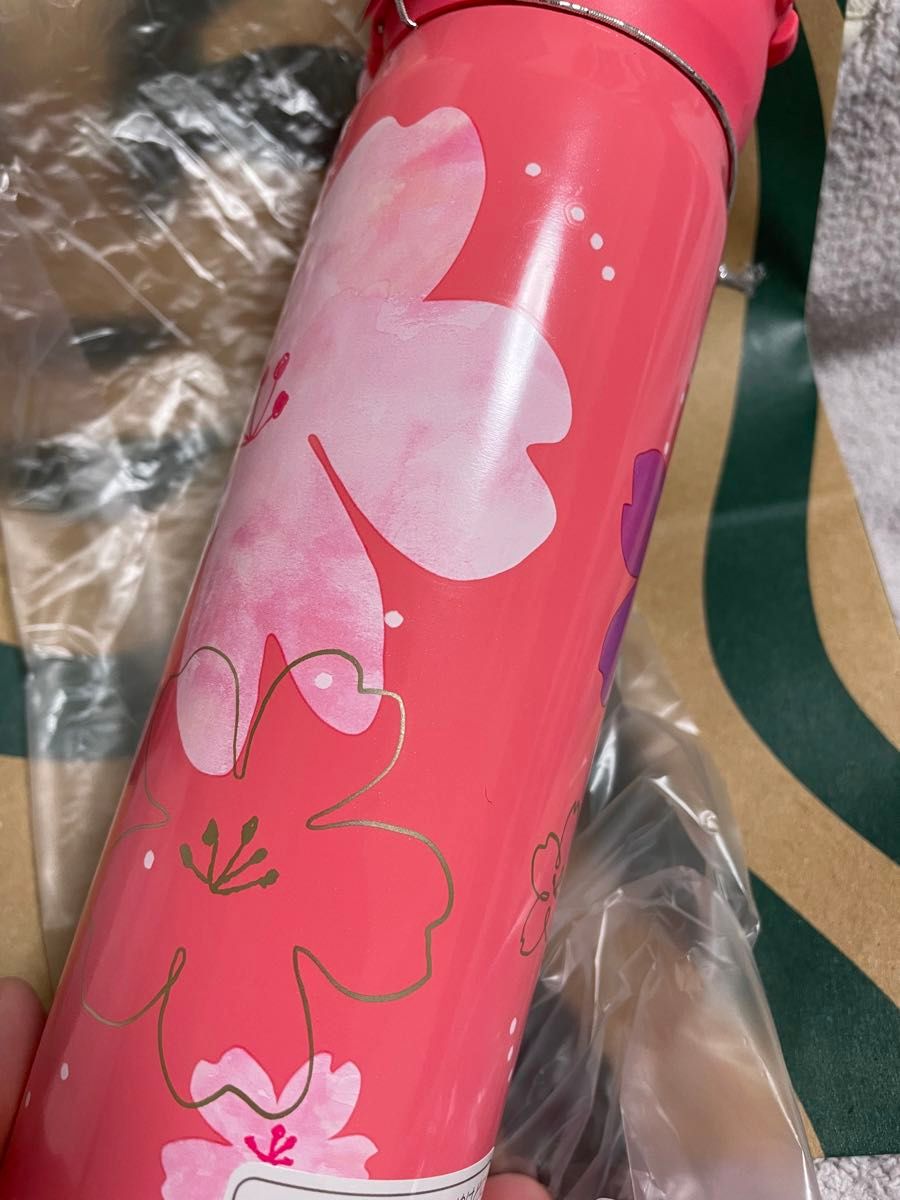 スターバックス ハンディーステンレスボトル ステンレスボトル さくら 水筒 SAKURA 桜 ステンレスタンブラー サーモス