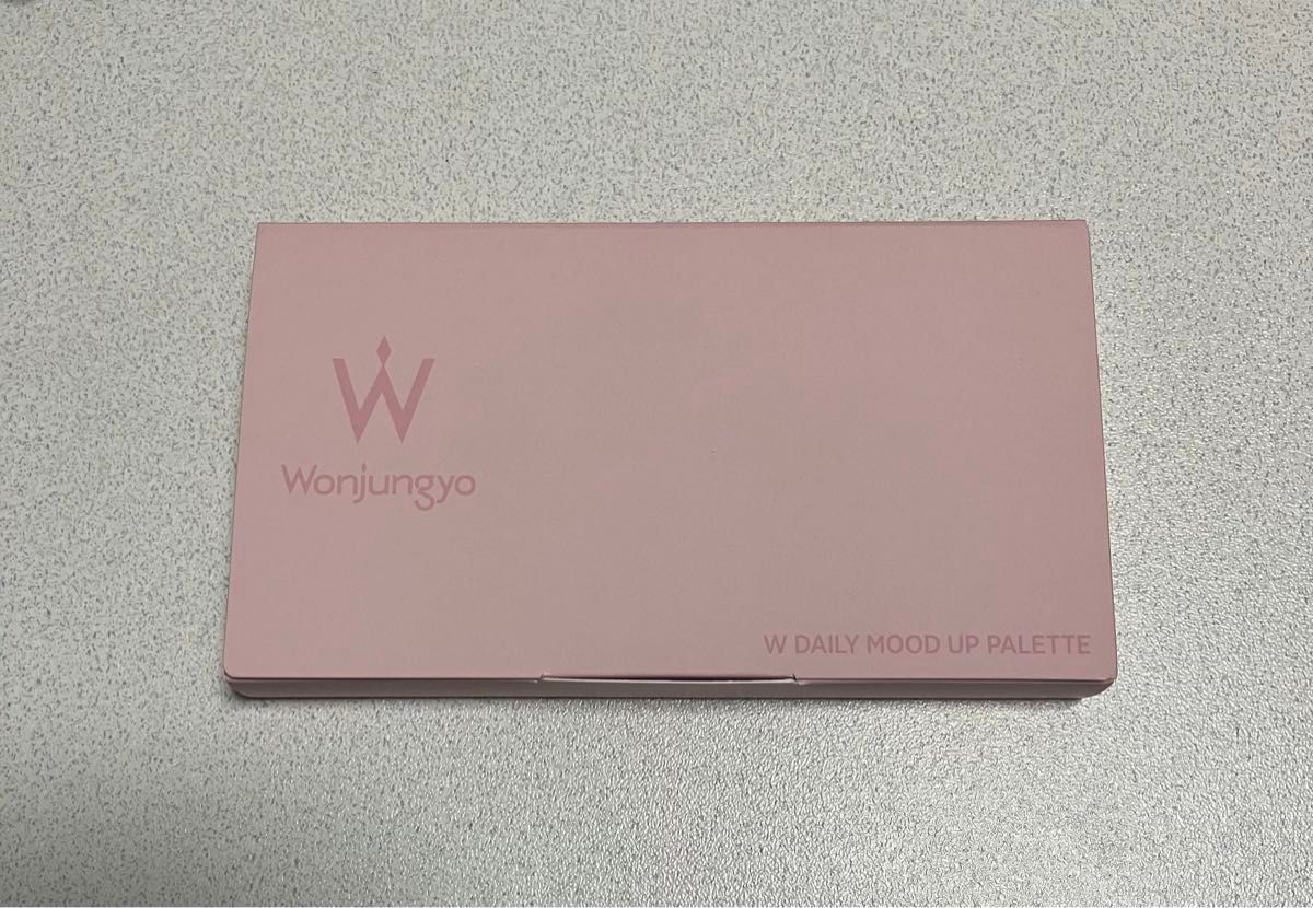 Wonjungyo ウォンジョンヨ Ｗ デイリームードアップパレット　01 ソフトモーブピンク　アイシャドウ