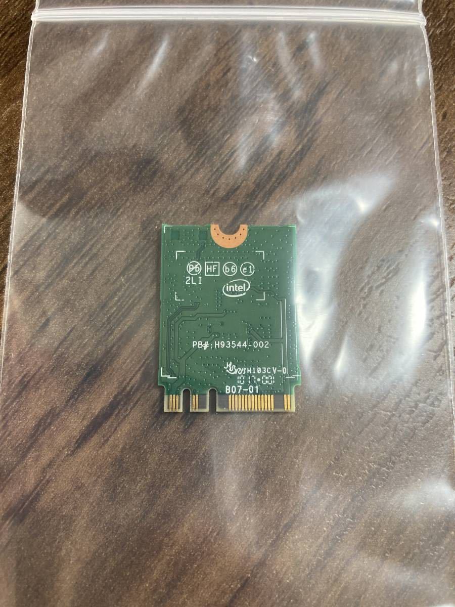 美品 intel WiFi Bluetooth カード 8265NGW PC M.2 NGFF 検) windows デスクトップ ノート パソコン mac Apple 自作 無線 LAN ワイヤレス_画像2