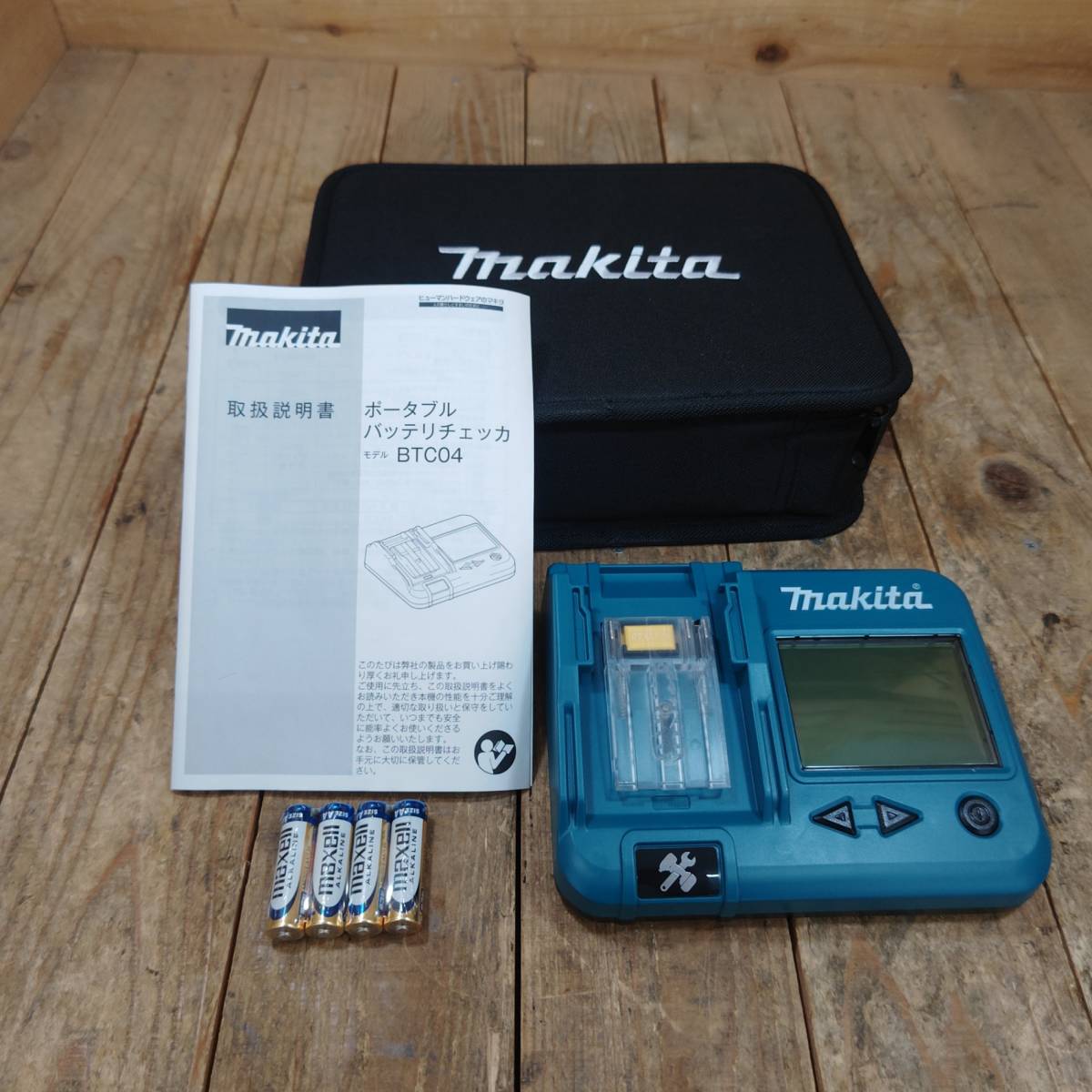 【未使用品】マキタ/makita バッテリーチェッカー BTC04