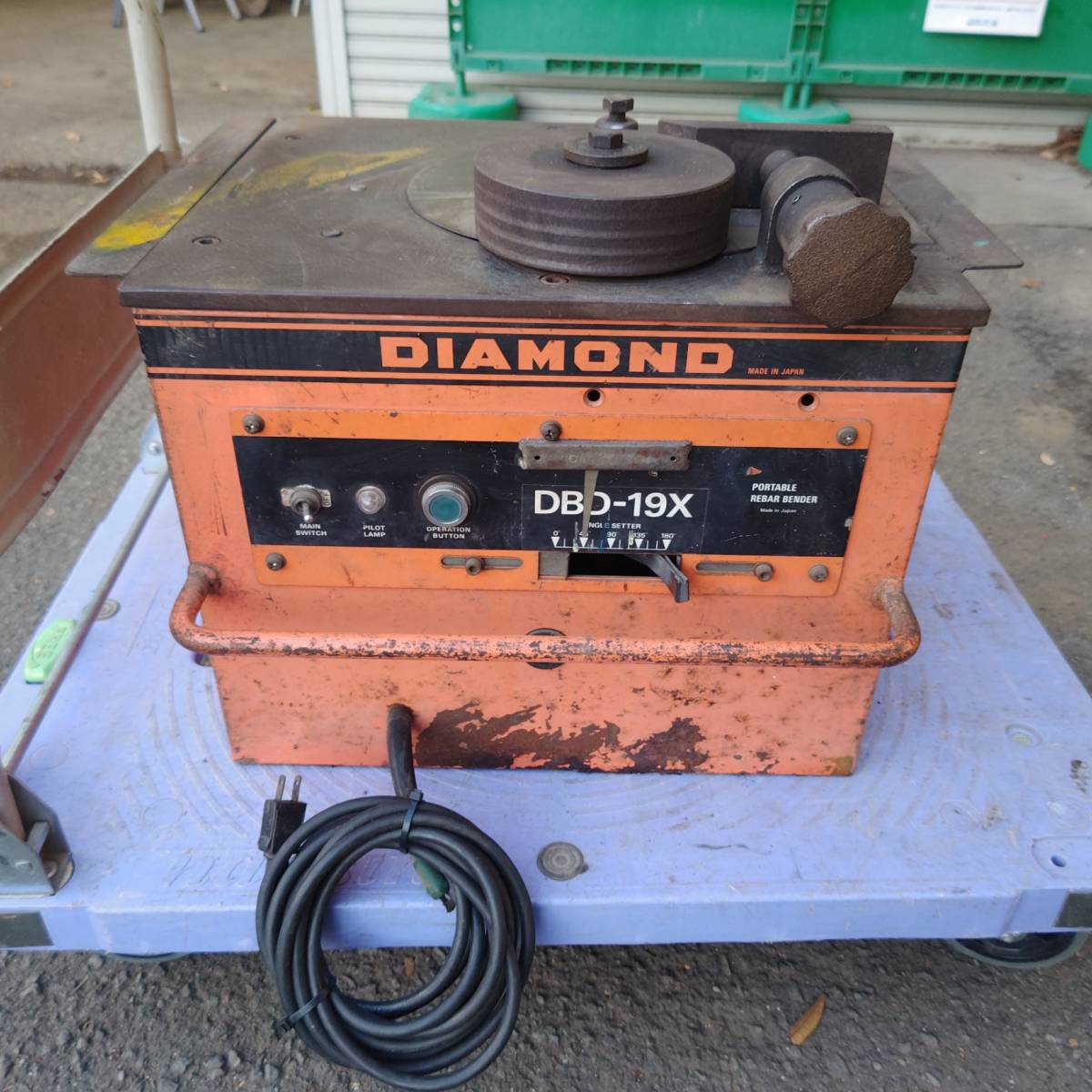 【中古品/店頭受取り限定/発送不可】IKK DIAMOND(旧:石原) 19mm鉄筋ベンダー DBD-19X