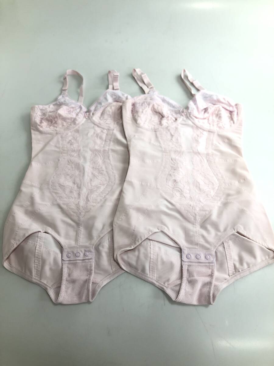 B9864 body suit D75M same size same color 2 sheets set pink series ceramic fiber body type correction . integer underwear unused goods 