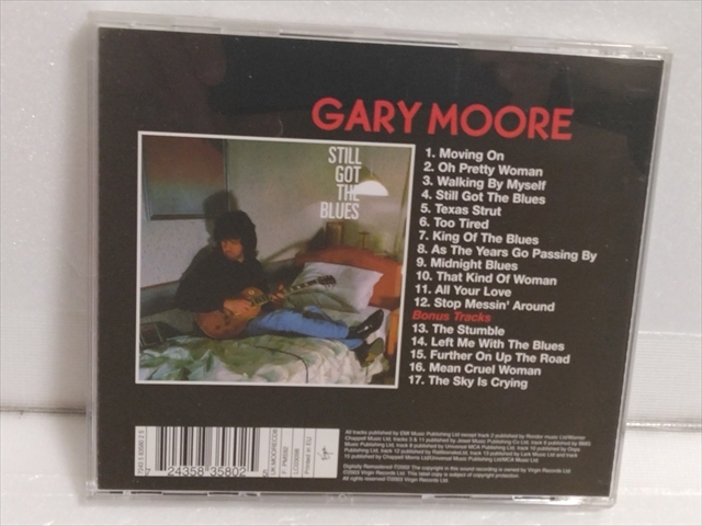 Gary Moore / ゲイリー・ムーア Still Got The Blues / スティル・ゴット・ザ・ブルーズ Digitally Remastered Edition 輸入盤の画像2