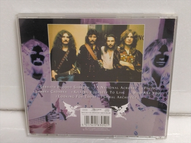 Black Sabbath / ブラック・サバス　Sabbath Bloody Sabbath / 血まみれの安息日　Remastered　輸入盤_画像2