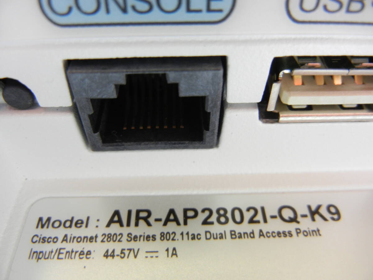 《》【中古】2台SET Cisco AIR-AP2802I-Q-K9 Aironet2800シリーズ アクセスポイント 初期化済の画像4