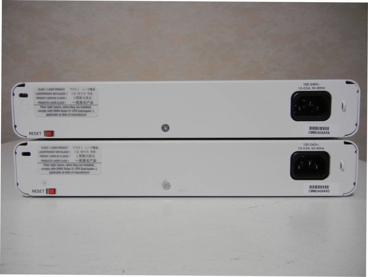 《》【中古】2台SET Cisco WS-C2960C-8TC-S Catalyst 2960-Cシリーズ 初期化_画像2