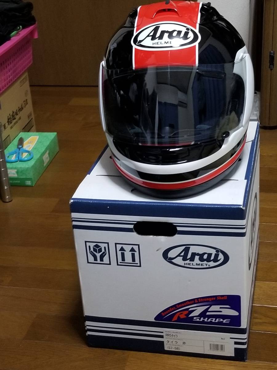 Arai RX-7 RR5 TAIRA フルフェイスヘルメット　M（57-58cm）新品未使用国内正規品_画像1