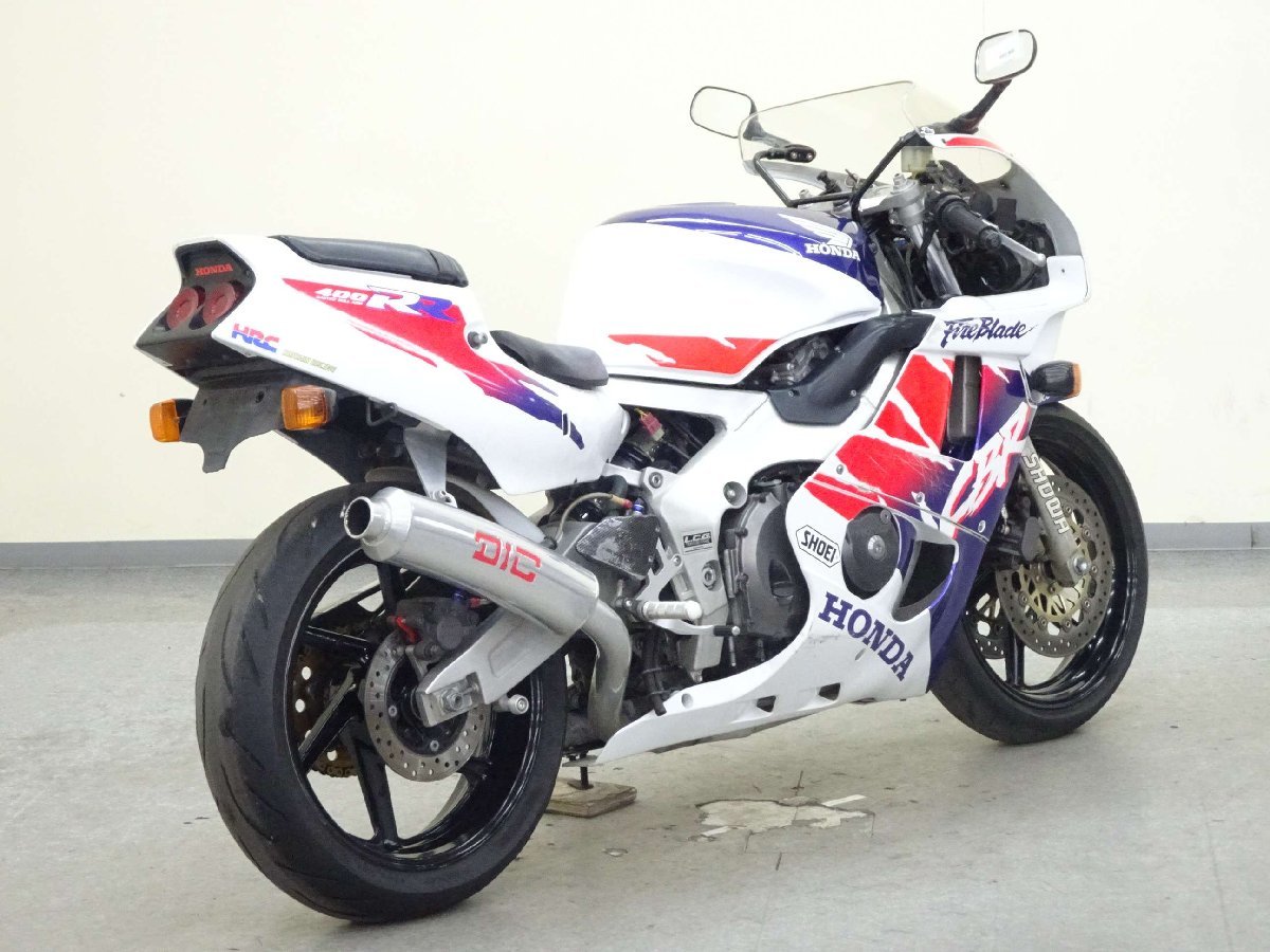 最終出品 HONDA CBR400RR【動画有】ローン可 NC29 レーサーレプリカ フルカウル 400cc ダイシンマフラー ヨンダボ ホンダ 車体 売り切り_画像2