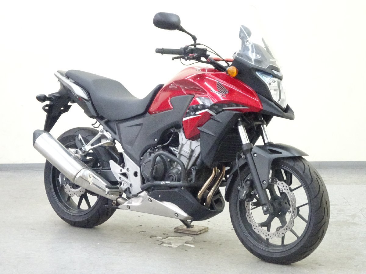 HONDA 400X【動画有】ローン可 EBL-NC47 400cc クロスオーバースタイル ホンダ 車体 売り切りの画像1