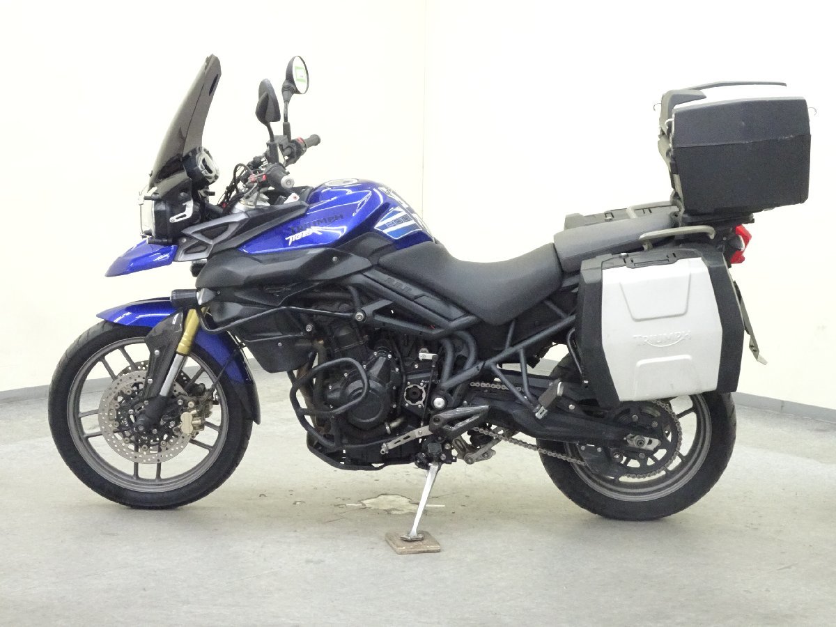 Triumph Tiger 800 ABS 【動画有】 ローン可 ETC タイガー800 フルパニア ツーリング ツアラー トライアンフ 車体 売り切りの画像5