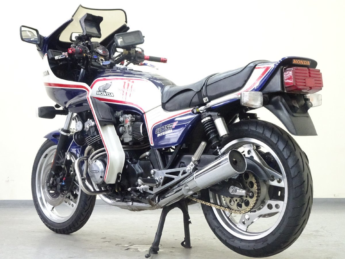 HONDA CB750F INTEGRA 【動画有】 ローン可 車検残有 RC04 インテグラ 旧車 ホンダ 売り切りの画像6