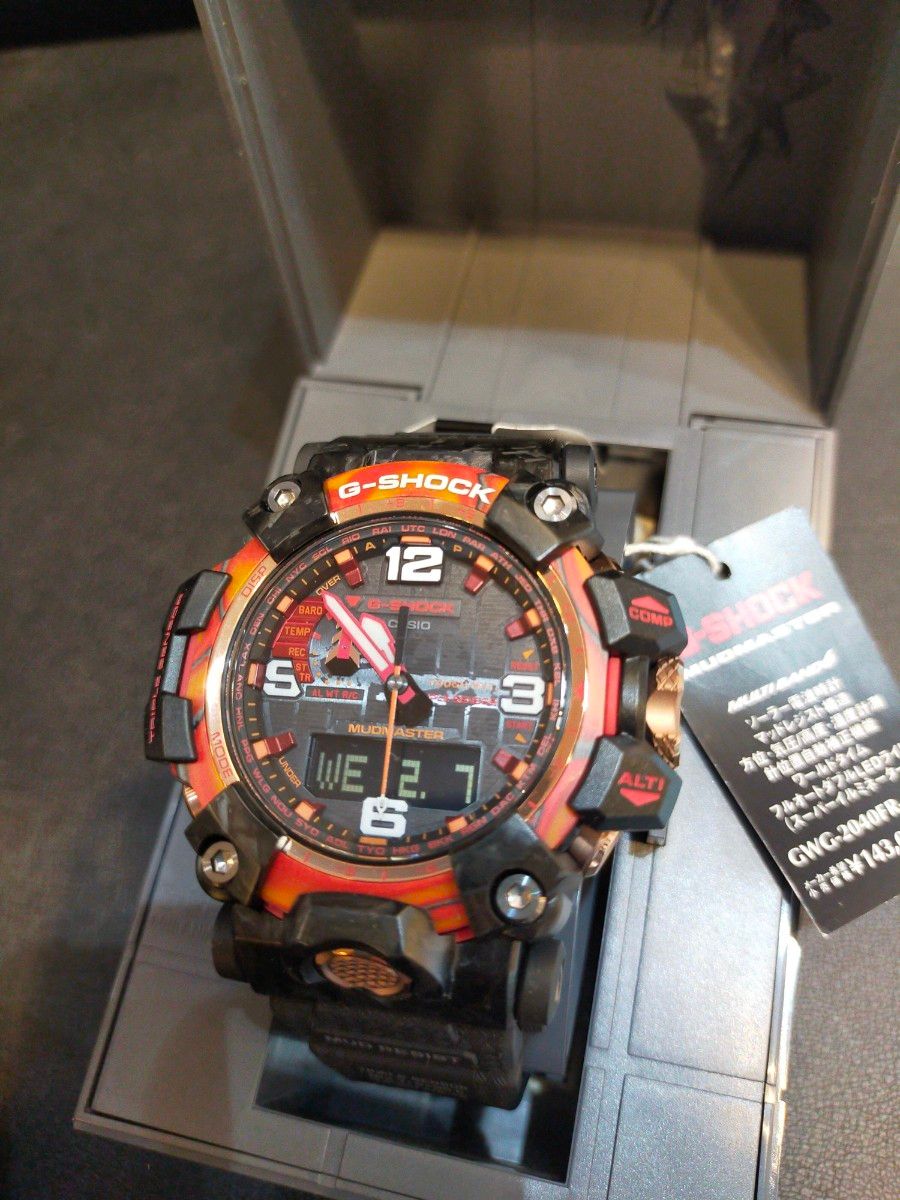 CASIO G-SHOCK マッドマスター GWG-2040FR-1AJR新品未使用 CASIO G-SHOCK マッドマスター GWG-2040FR-1AJR新品未使用