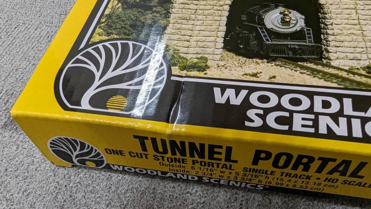 2個セット【新品未開封】HOゲージ Tunnel Portal 【WOODLAND SCENICS】の画像3