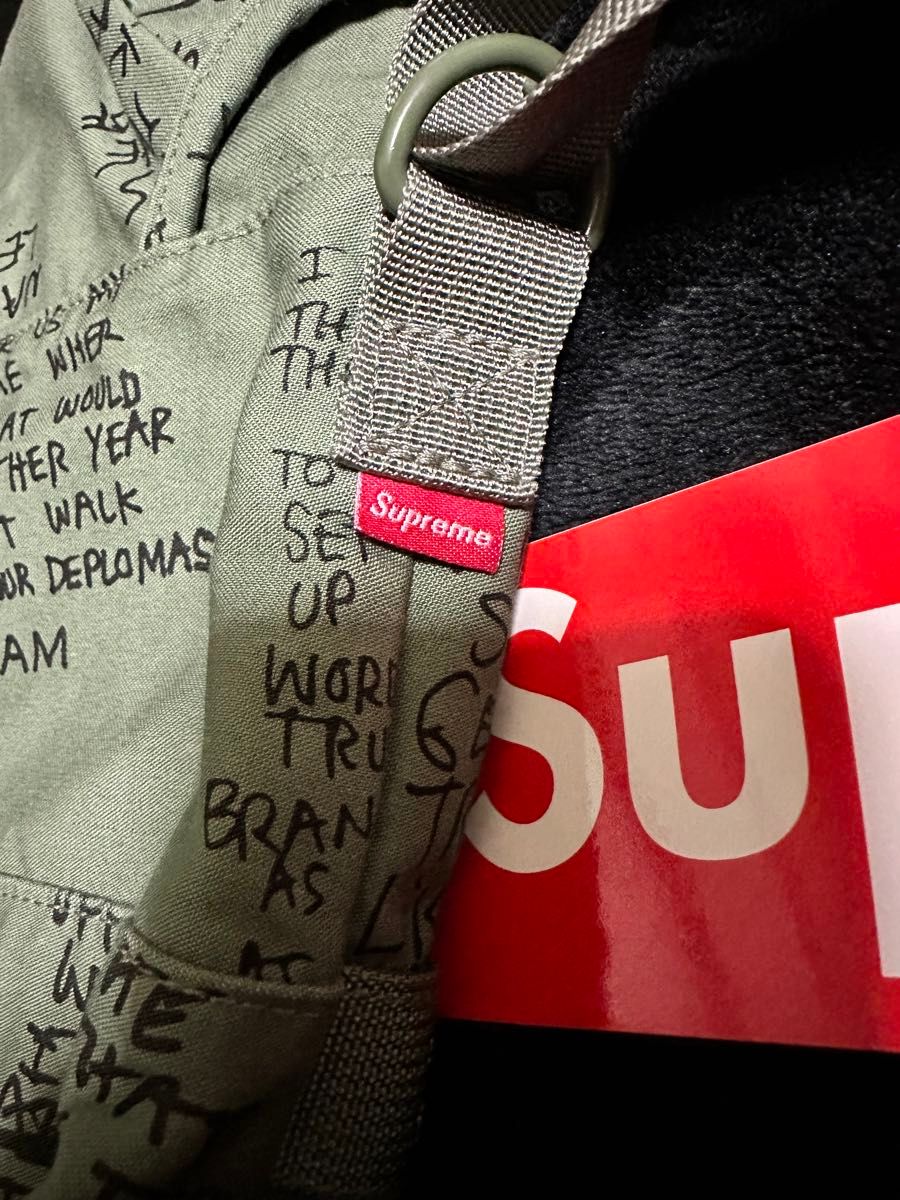 Supreme Field Side Bag Olive Gonz