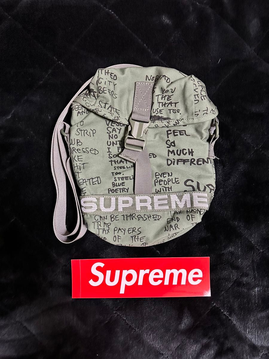 Supreme Field Side Bag Olive Gonz